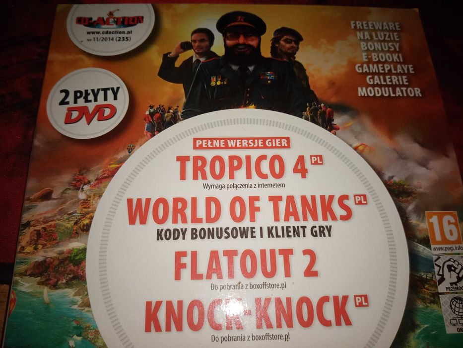 CD-ACTION 11/2014 #235 - KOLEKCJONERKA Tropico 4 PL, Knock-Knock PL