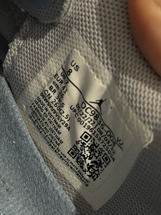 OKAZJA buty jak nowe nike Jordan Air 200E białe szare sneakers IDEAŁ