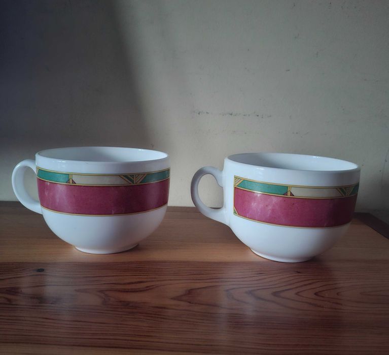 Tigela / Taça de Cerâmica Grande com Asa