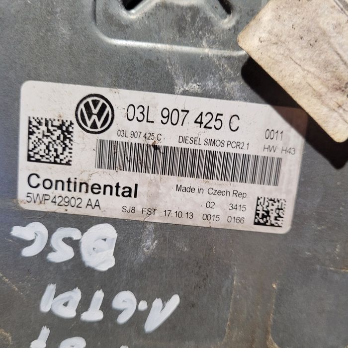 Komputer sterownik silnika vw passat b7 1.6TDI 2013r DSG