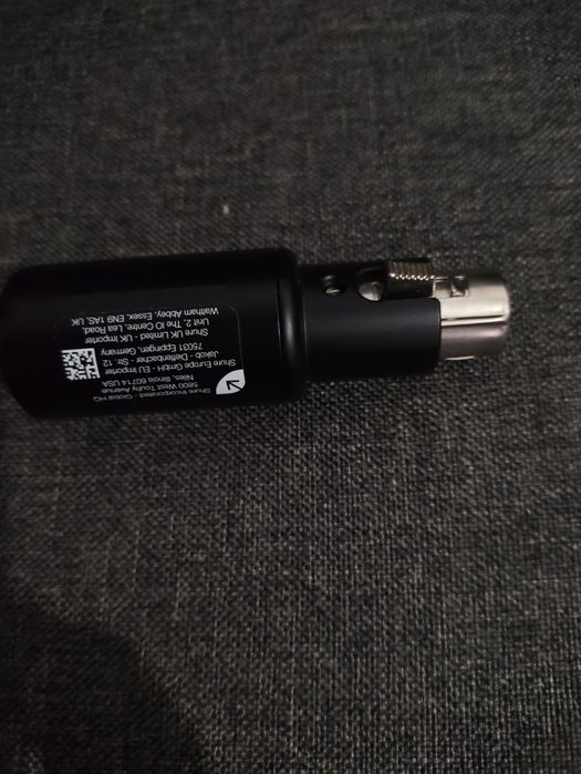 Kit Microfone Shure SM7B + Interface USB Shure MVX2U + Cabo XLR