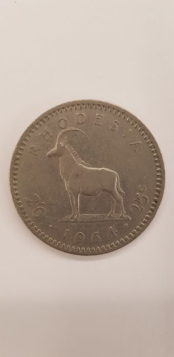 Rhodesian 2 Shillings Coin