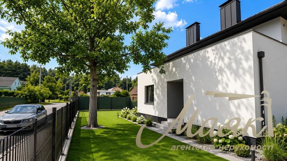 Продаж сучасного будинку 200 м² + тераса 30 м²  Віта-Поштова  7,41 сотки,  Газ,  Ліс