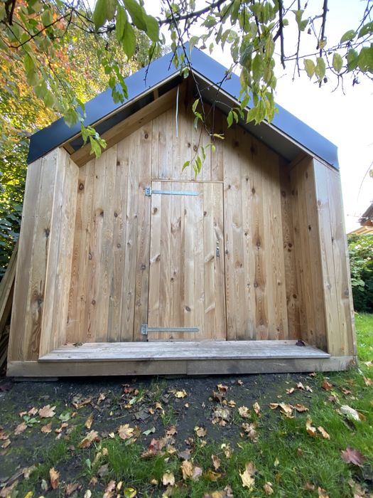 Nowoczesna stodola mini domek ogrodowy 16m2