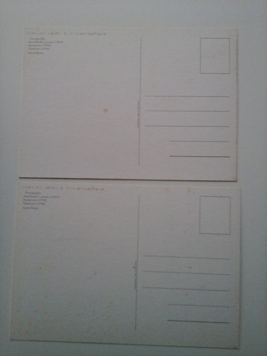 Conjunto 2 postais de Rodrigo Leão & Vox Ensemble