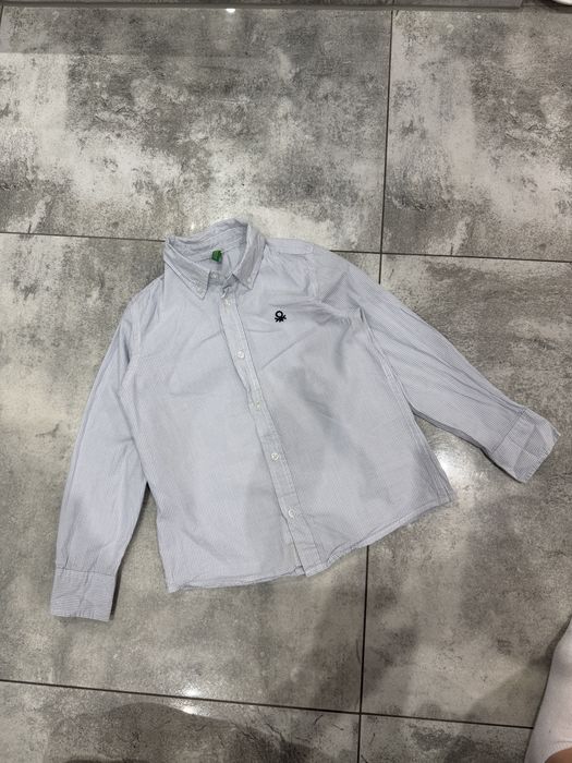 Koszula w cienką kratę 122