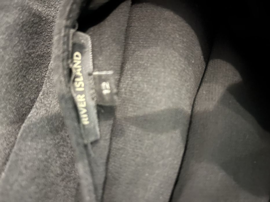 River island sukienka mala czarna gipiura roz.38/40