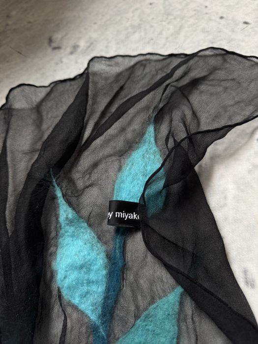 Issey miyake шарф меш mesh japan