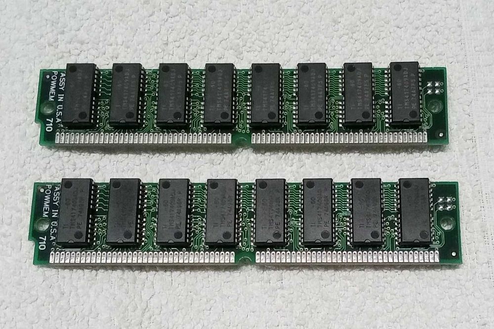[PC Vintage] 64MB memoria EDO Simm 72 pinos (2x 32mb)