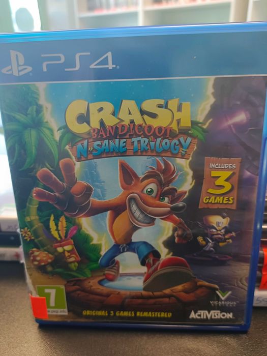 Crash Bandicoot N. Sane Trilogy PS4 Wysyłka Wymiana Sklep Mokotów
