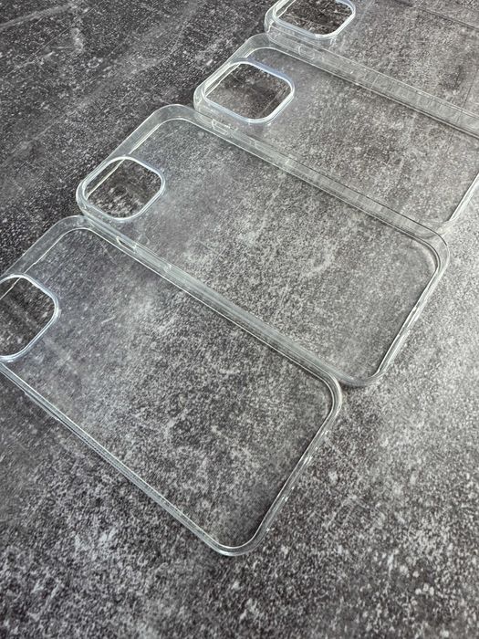 Чохол прозорий на Айфон 14 Plus 15 16 Pro Max iPhone Прозрачный чехол