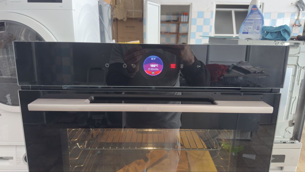 Forno a Vapor BOSCH HRG7361B1 (71 L - 59,4 cm - Hidrolítico - Preto
