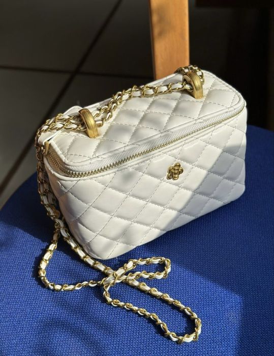 Біла сумка , через плече