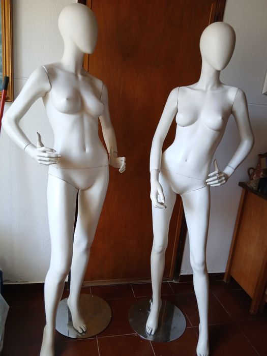 manequins e bustos em bom estado