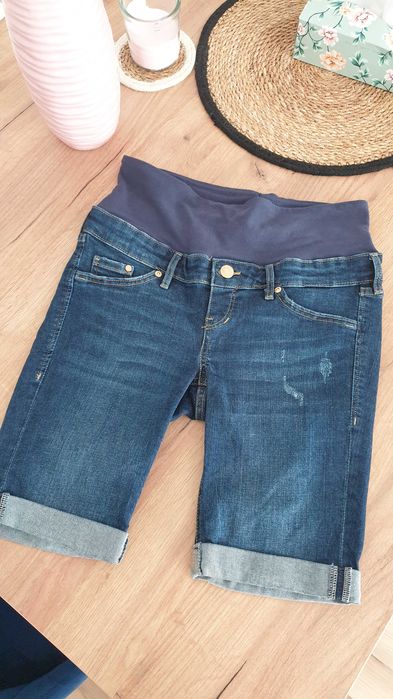 Spodenki jeansowe ciążowe H&M rozmiar 34