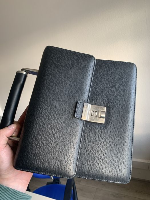 Барсетка кожаная мужская Nerri Karra