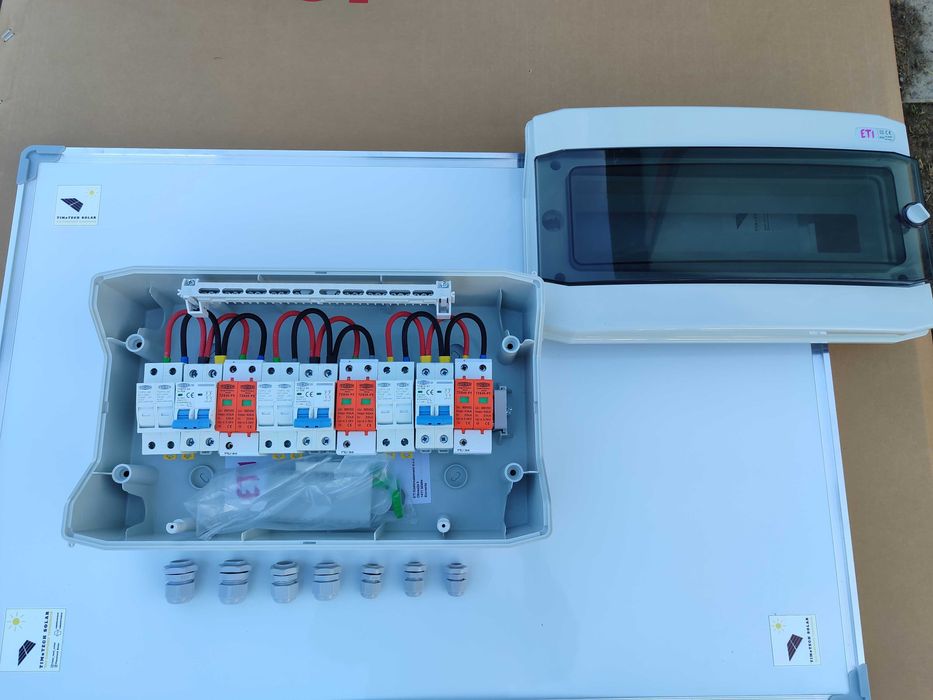 Сонячний щиток захисту сонячних панелей від блискавки /deye 12/ 3 поля