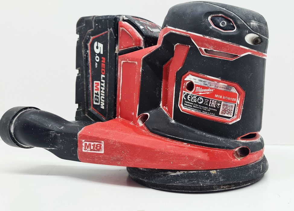Szlifierka mimośrodowa MILWAUKEE M18 BOS125