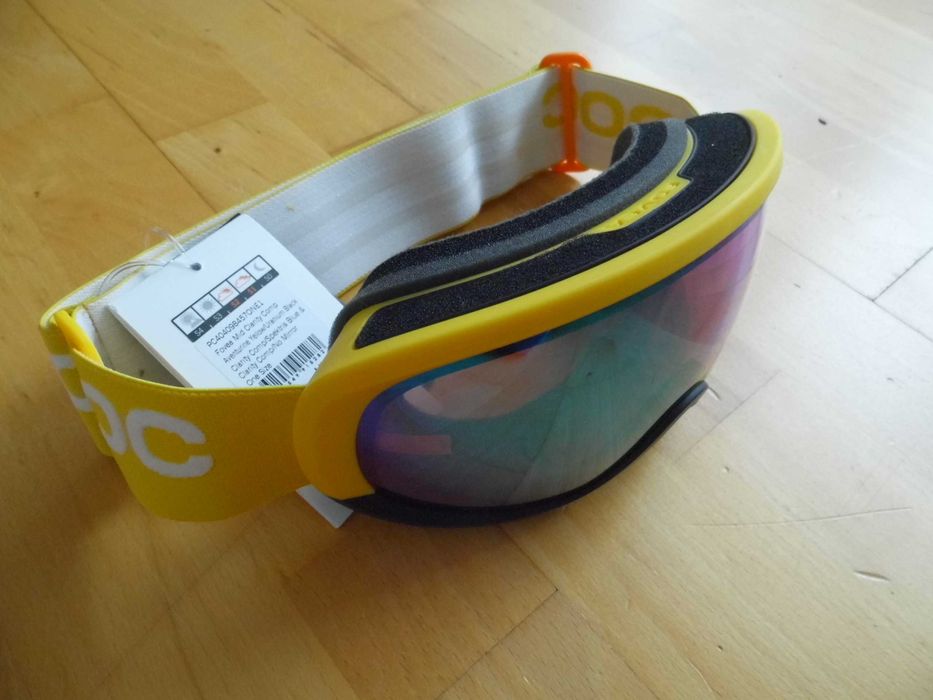 Gogle narciarskie narty POC Fovea Mid Clarity Comp soczewka S2 + S1