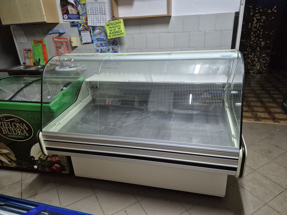 Chłodnia i lada chłodnicza .