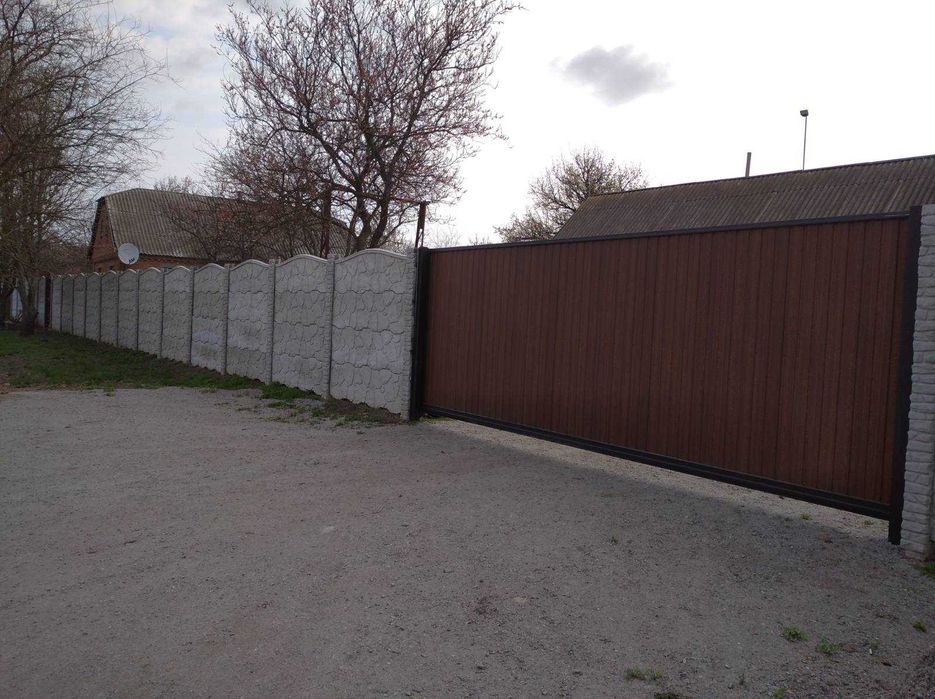 Еврозабор, бетонний паркан. Євідновлення.