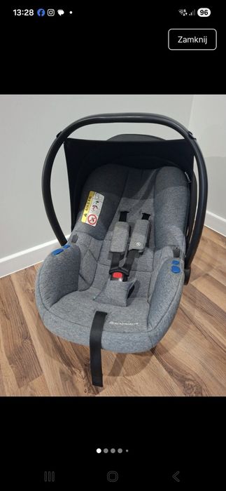 Fotelik samochodowy Avionaut pixel z bazą 0-13kg