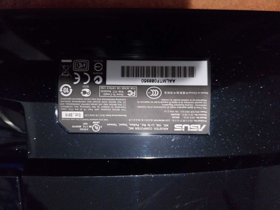 Monitor ASUS  para peças ou reparação