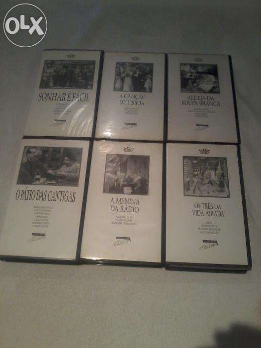 Lote filmes Portugueses colecção "Tobis" - lote 1 - VHS