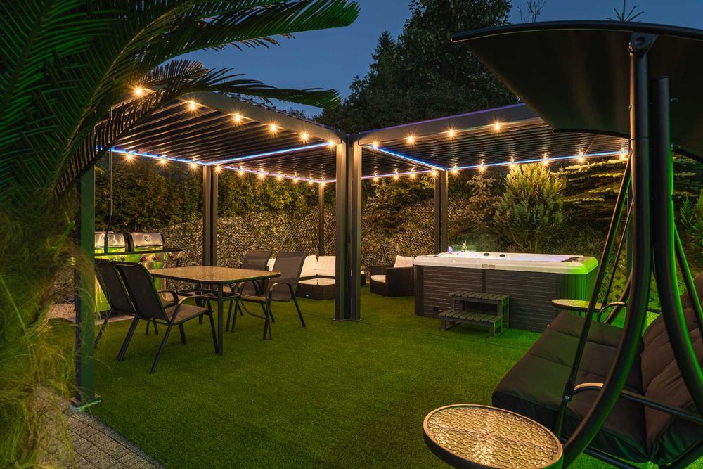 Domek Apartament Dwupokojowy LOVE SPA JAUCUZZI w pokoju na wyłączność