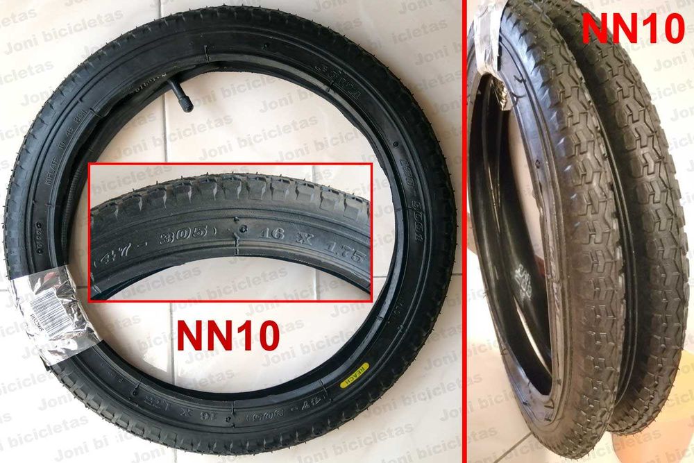 Pneus de bicicleta (roda 16 e 18)