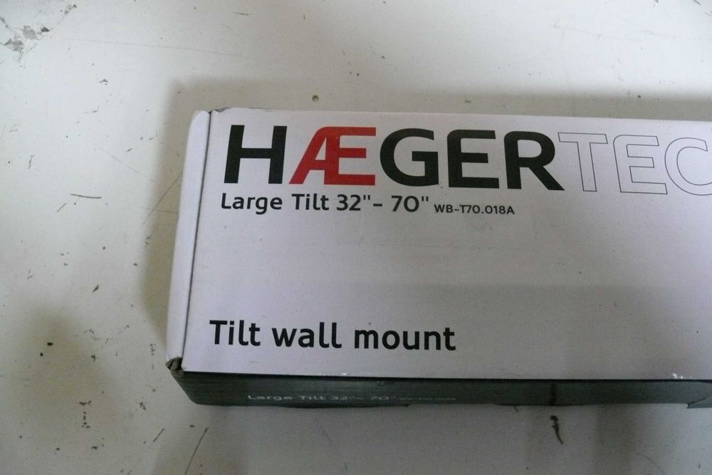 Suporte de TV HAEGER WB-T70.018A (32'' a 70'' - Até 45kg)