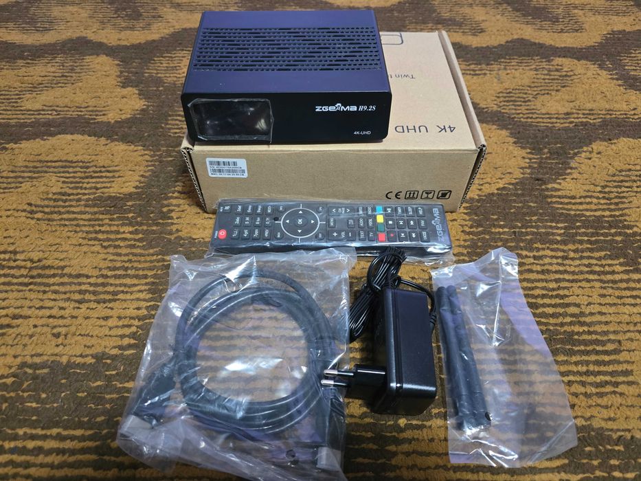 Zgemma H9.2S wifi, obsługa oscam, cccam, newcamd, IPTV