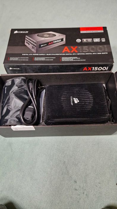 Sprzedam nowy zasilacz Corsair model AX1500i Titanium 1500W