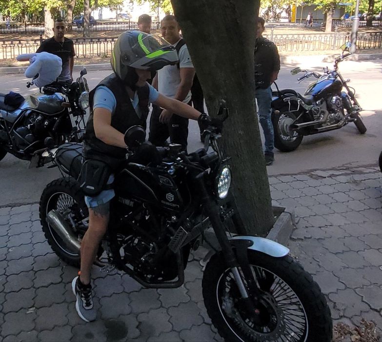 Мотоцикл Geon Scrambler 300 (2024)