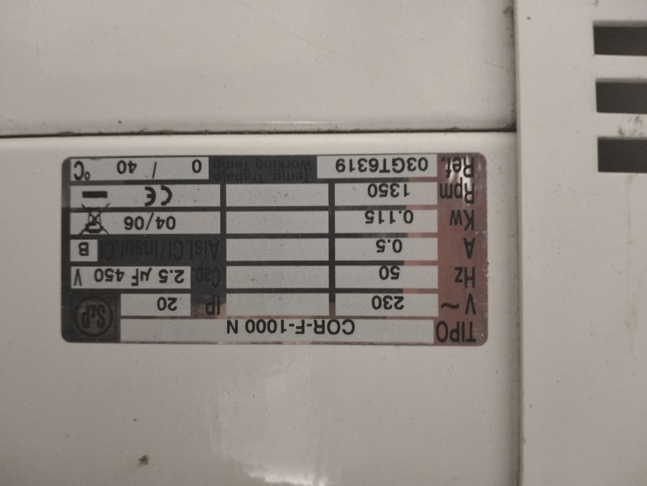 Cortina Ar Estabelecimento COR F1000-N