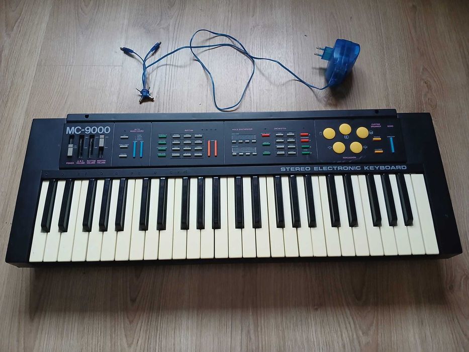 Teclado Piano Eletrónico p/Iniciantes MC-9000 + Suporte
