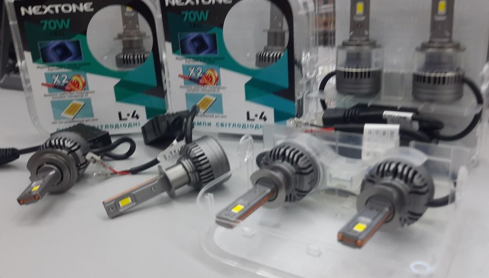 Лед лампи Nextone LED L4/70W/18000Lm/H4/H1/H7/H11 Can
