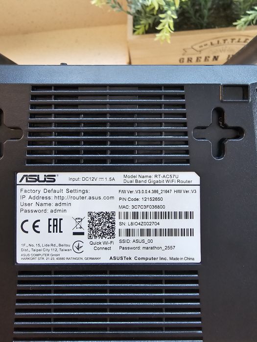 ASUS RT-AC57U Dual-Band Router64751662892419121