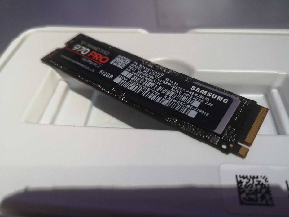 Disco Samsung 970 Pro NVMe M.2 512GB