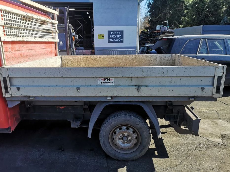 Paka Burty Aluminiowe Zabudowa szer. 200 dłu. 260 wys. 35 Ducato
