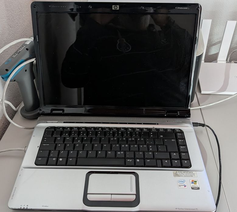 Portátil hp com 20 anos