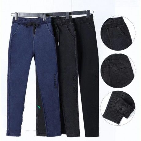 Дитячі утеплені штани, дитячі джинси зимові