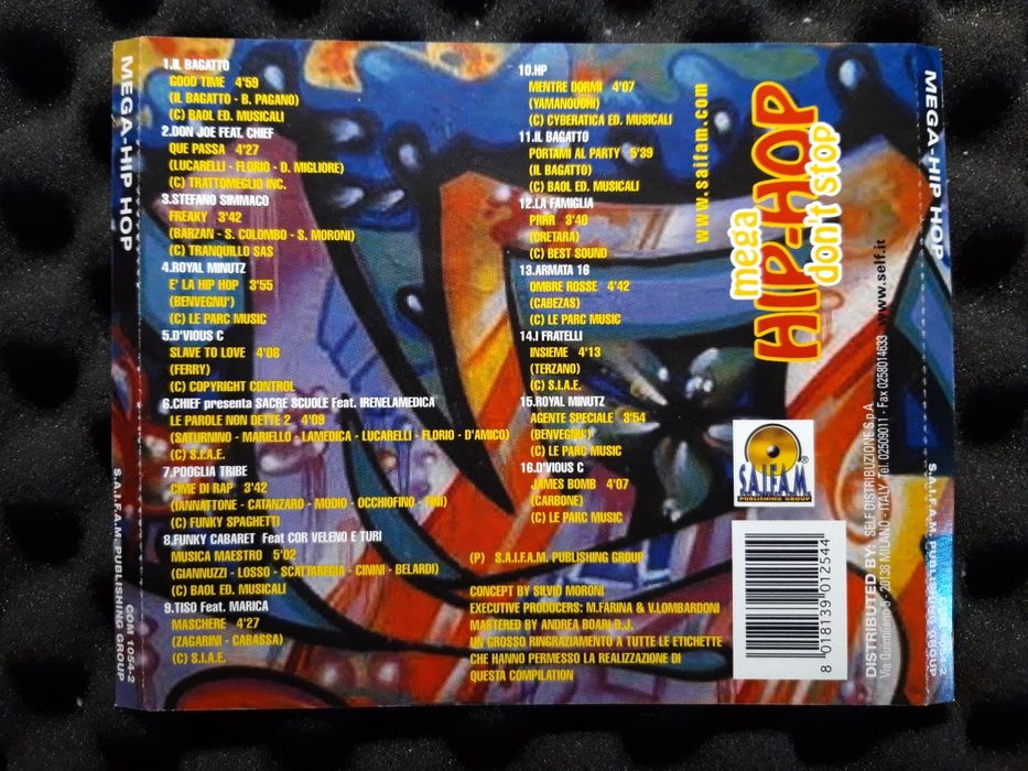Mega ... Hip-Hop ... Don't Stop (CD, 1995)