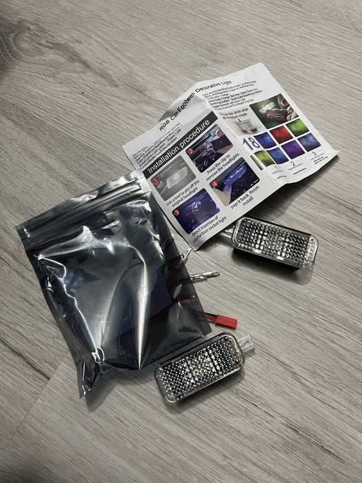 Цветная подсветка ног | Volkswagen/Skoda/Audi/Seat