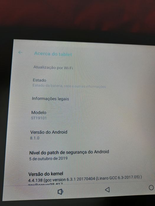 Tablet selecline