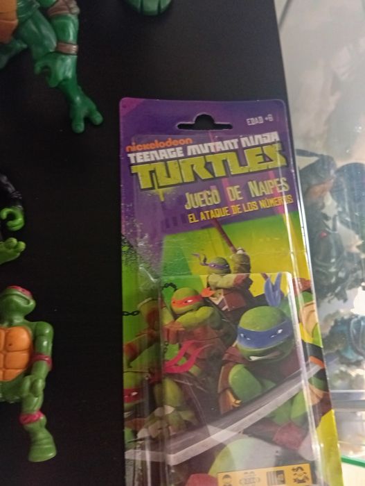 Conjunto de figuras TMNT ninja turtles