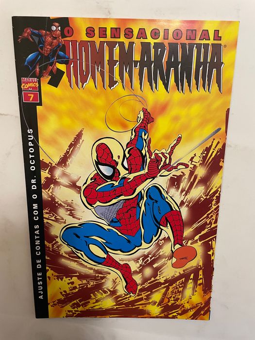 Livros BD Homem Aranha Marvel 2, 4, 5, 6, 7, 8, 9, 10