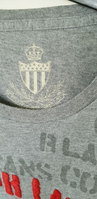 T-shirt Ralph Lauren Polo Jeans, szary