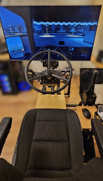 Sim Rig MOZA R12 shifter pedały TV 50