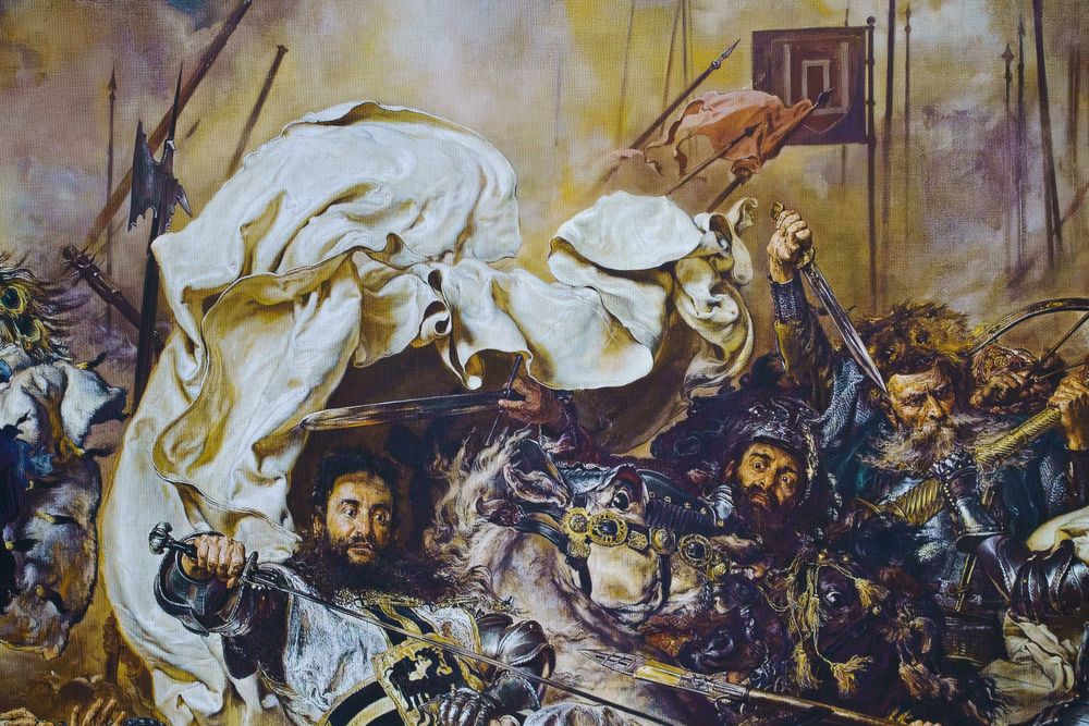 Fotoobraz “Bitwa pod Grunwaldem” 158 cm x 70 cm  Płótno Canvas 375/m2